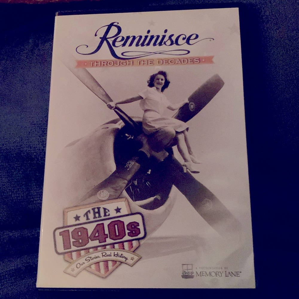 Reminisce through the Decade 1940.   Set of 3 DVD’s